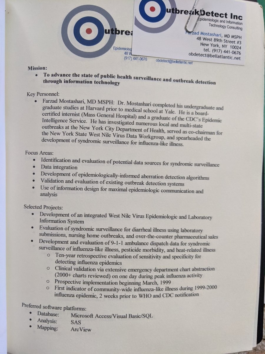 3/for the first time, we had a real-time (if rough) finger on the pulse of the City's health, could clearly see spikes in ambulance dispatches for flu-like illness days to weeks before news stories about how ERs are slammed. I was so excited I started a company! (went nowhere)