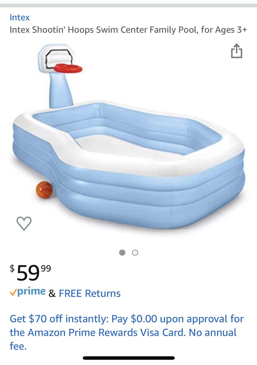 rae_risa's tweet photo. My new swimming pool gets delivered on Tuesday #dryweekend #youcanclosewalmartnow https://t.co/KfAT7UvrVj