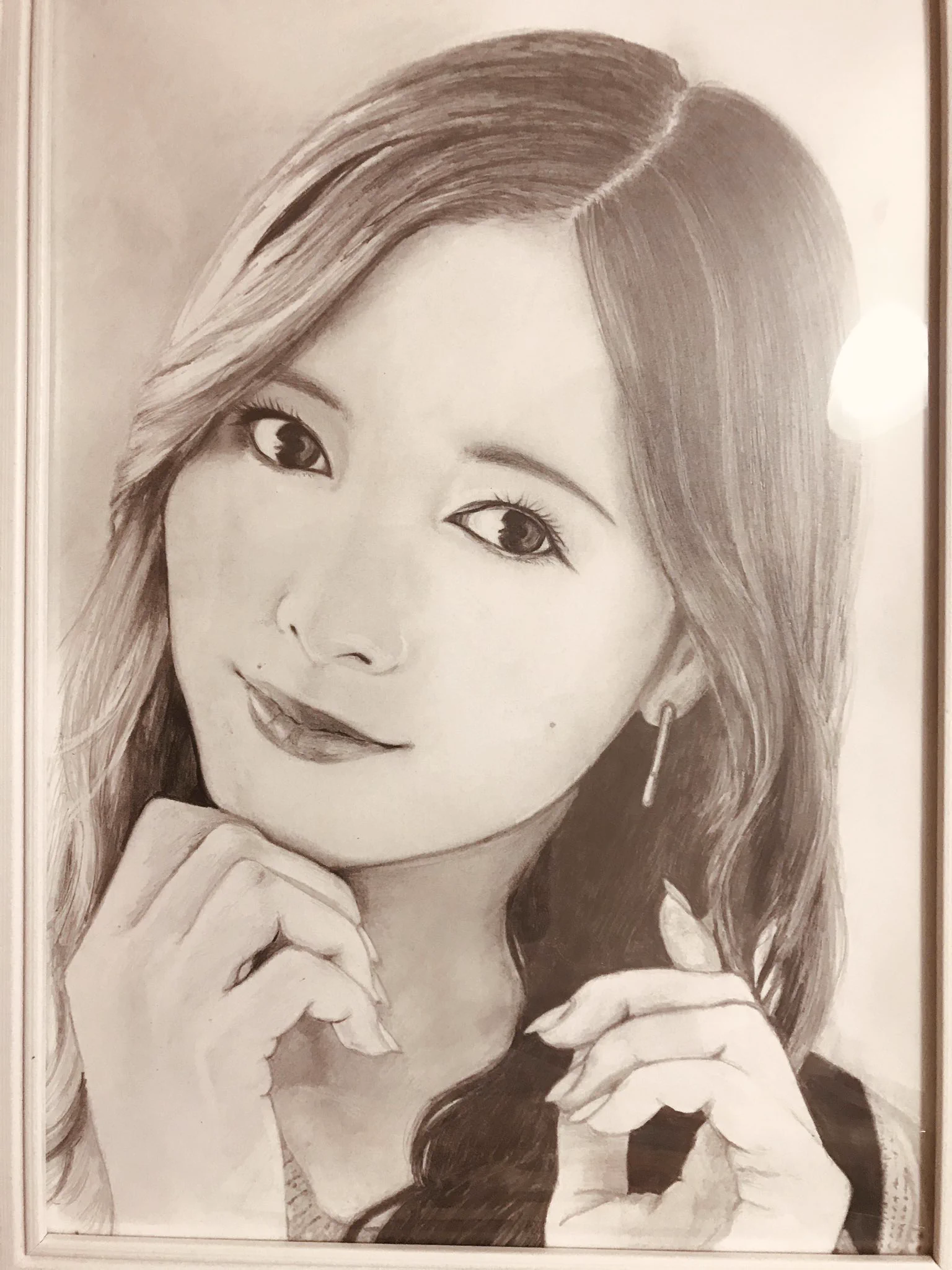 @nogigaka_46 自分も描いてみました。
肌の質感がとても難しいですね。 