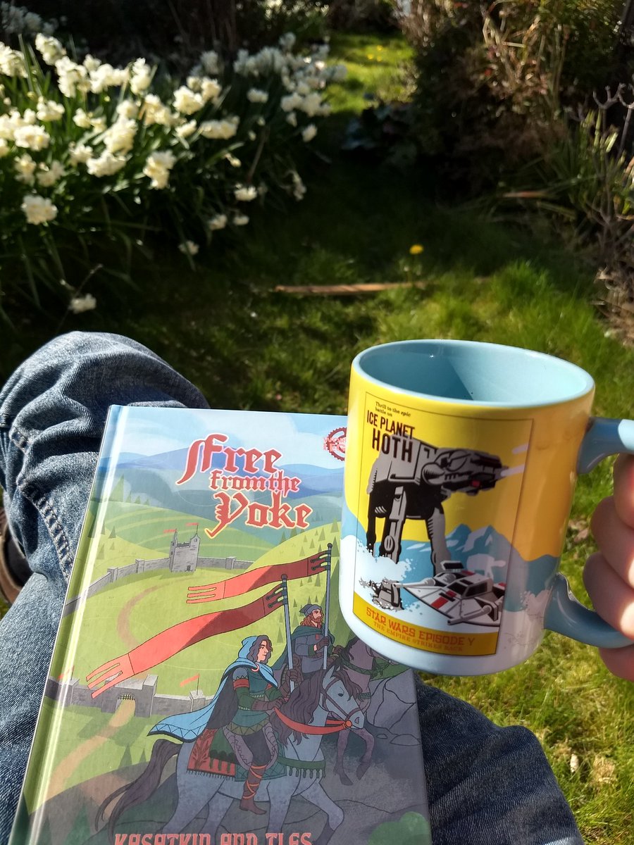 Ideal weather outside for some reading #rpgs #rpg