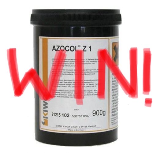 Screenstretch's tweet photo. Join our #Screenstretch mailing list in April 👉 https://t.co/8aRwqIfGRs to WIN a tub of Azacol Z1 #PhotoEmulsion! We’ll select the winner from all our mailing list. Free postage. Open to UK & Ireland #Screenprint #PrintSpotters #Screenprints #TShirtPrinting #UKScreenprinting https://t.co/HoT6PGyTlU