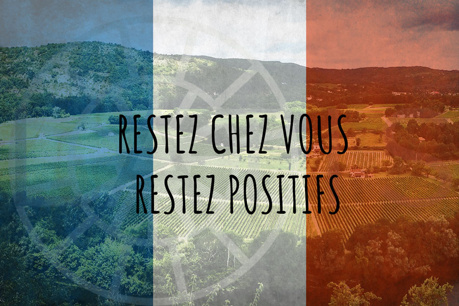 We’re sending our thoughts and prayers to all of our friends in France, stay safe and positive during this difficult time! 💙❤️🙏
#Quarantine #staypositive