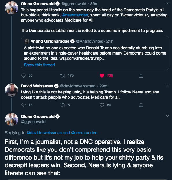 this greenwald guy seems alright