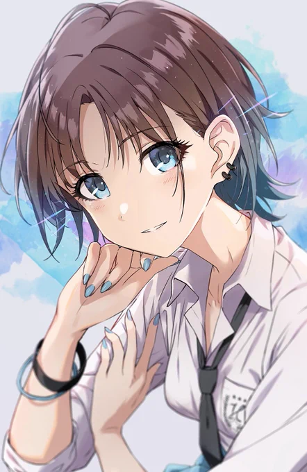 嬉しい顔 