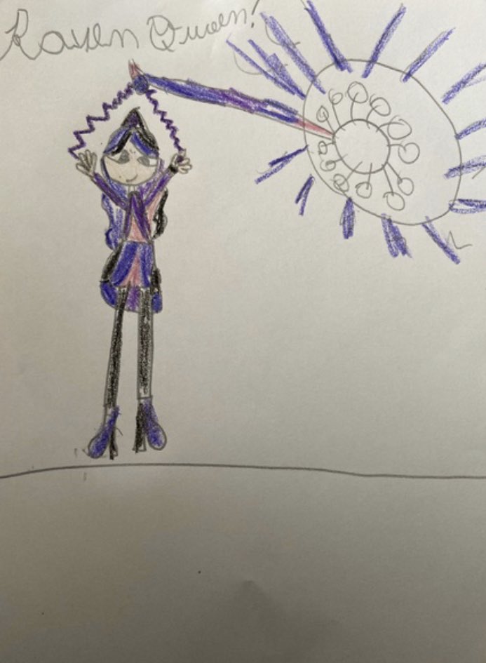 Terrents_DiMegs's tweet photo. This week during google meet we shared some of the art we’ve been working on. #FutureReadyHamilton #WeCanGoTheDistance https://t.co/Xp3lWnBW5U