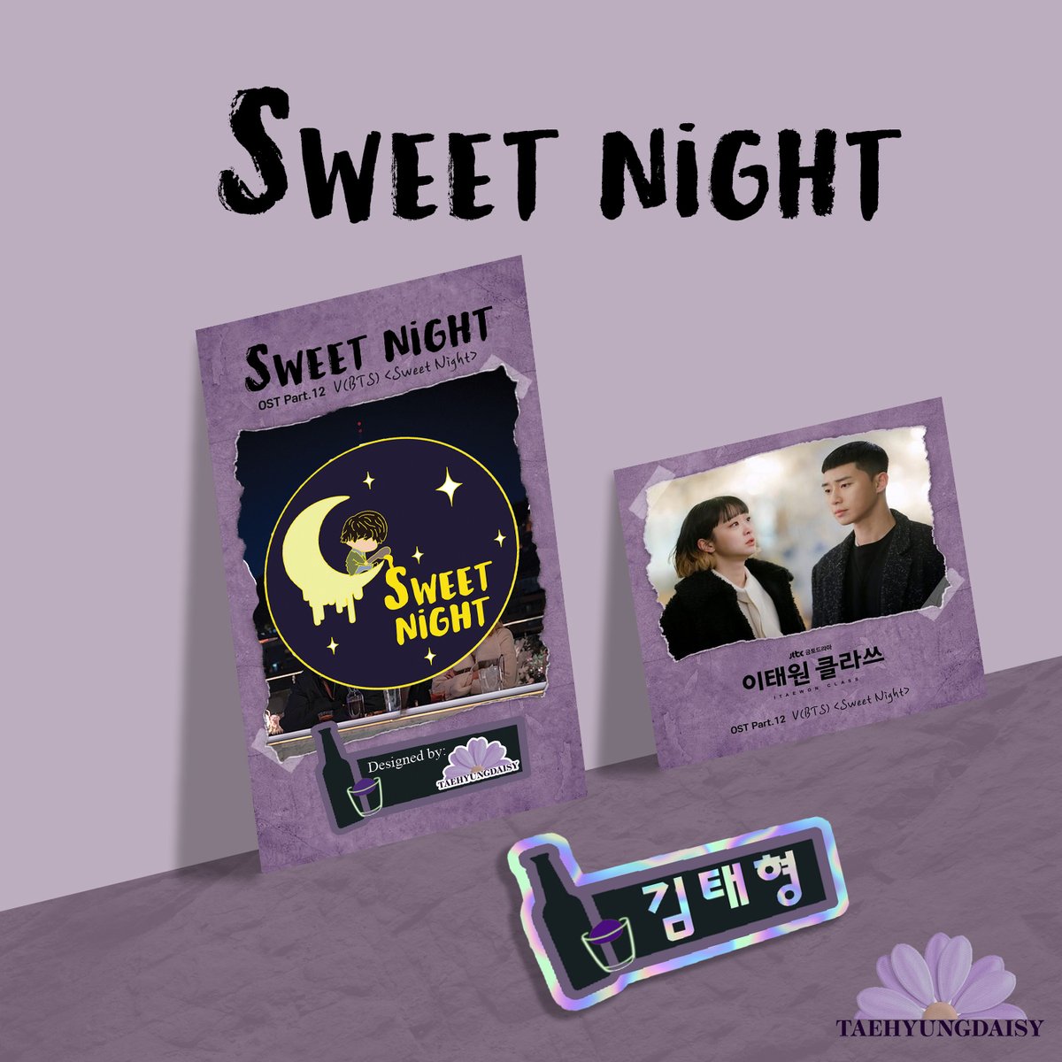 SHOP IS NOW OPEN FOR ORDERS!LOVE IS MUTUAL: taekook beret [$15]SWEET NIGHT: taehyung pin [$10]Check out my shop for more details: https://www.etsy.com/shop/Taehyungdaisy #LoveIsMutual  #TaekookBeret #SweetNightOST  #SweetNightPin