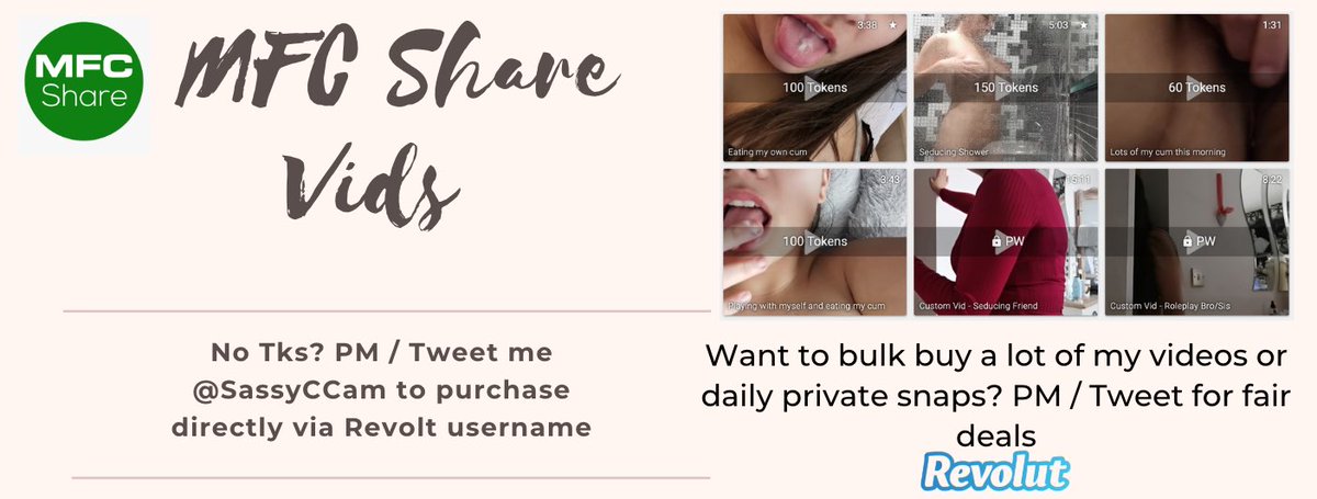 SassyCCam's tweet photo. Now offering to bulk buy my videos directly for best price if you desire more than a few 🥰 PM me for your selection and I’ll see what I can do tehe. https://t.co/t85A1iQPVP https://t.co/5Qba82Of68