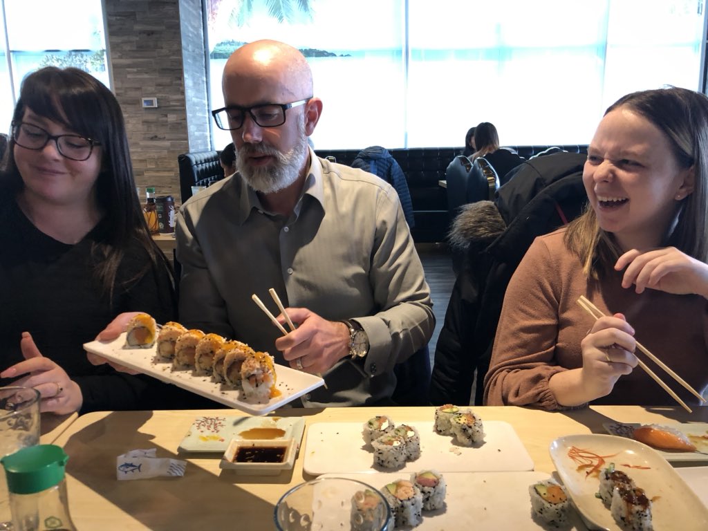 rebeccadaviso17's tweet image. Do you remember your last meal out? Of course we didn’t realize it at the time but I had an awesome lunchtime feed with my @halifaxchamber team at #Jukai @kingswharffares