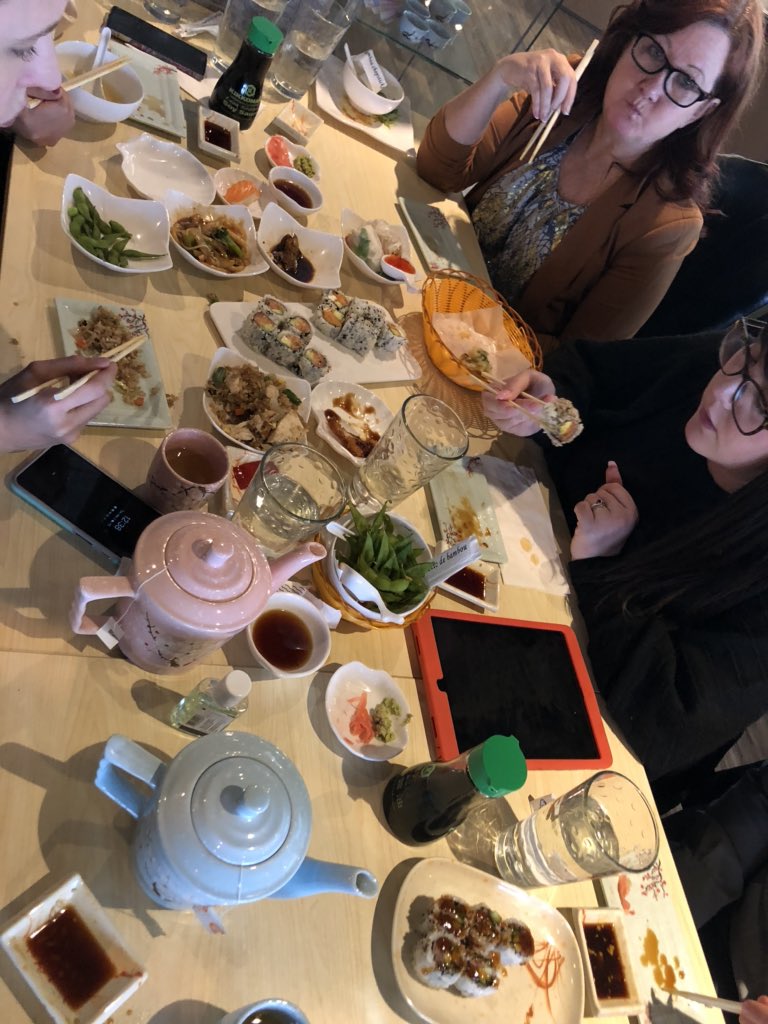 rebeccadaviso17's tweet image. Do you remember your last meal out? Of course we didn’t realize it at the time but I had an awesome lunchtime feed with my @halifaxchamber team at #Jukai @kingswharffares