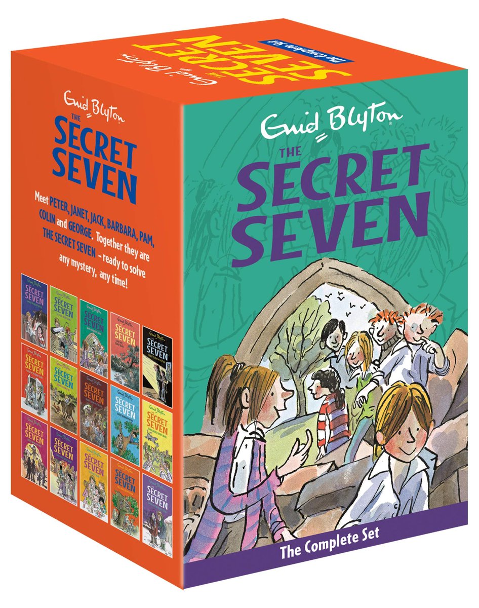 34) The Secret Seven Book Series (1949-1963)(28 Oct 2016 - 4 Apr 2020) These were some wonderful stories. I enjoyed all of the 15 books. It felt great to be a part of The Secret Seven. 