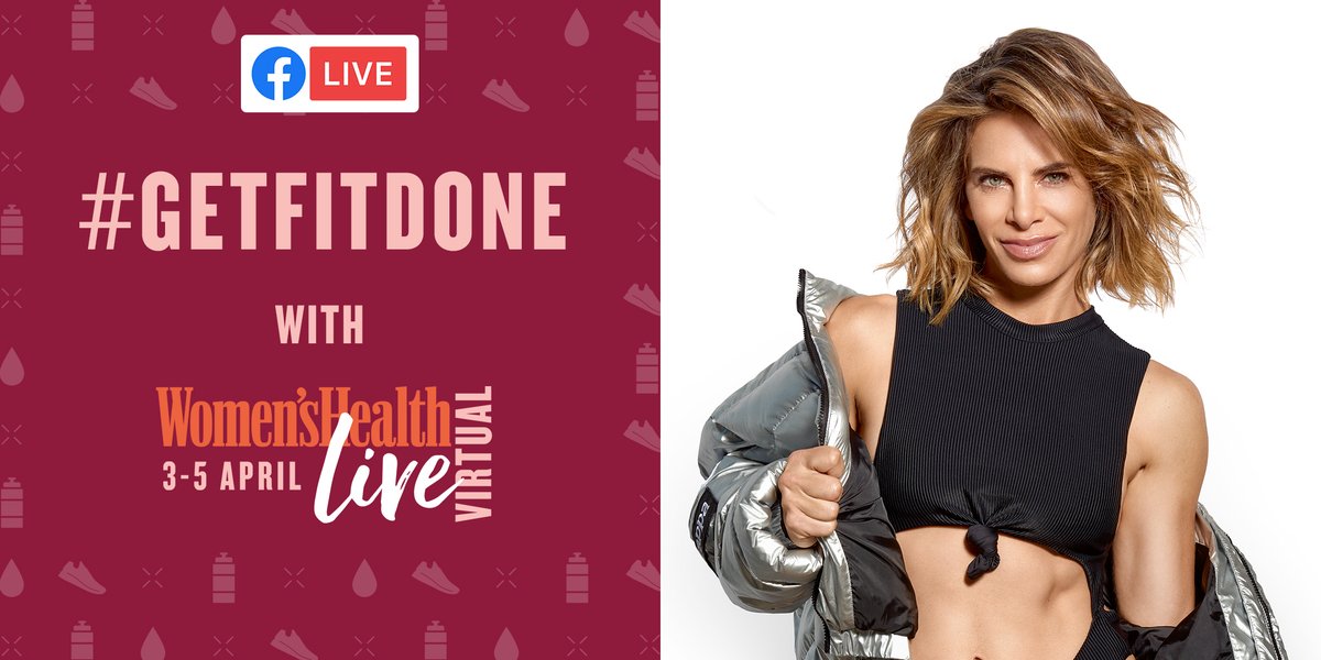HearstLiveUK's tweet photo. It's time to turn up the HIIT with @JillianMichaels as she returns to #WHLive for a second year. 
Head over to https://t.co/Bq08wtWg8B to join our the fitness community. 

#GETFITDONE #homeworkout #stayathome https://t.co/lNcX0rBd8Q