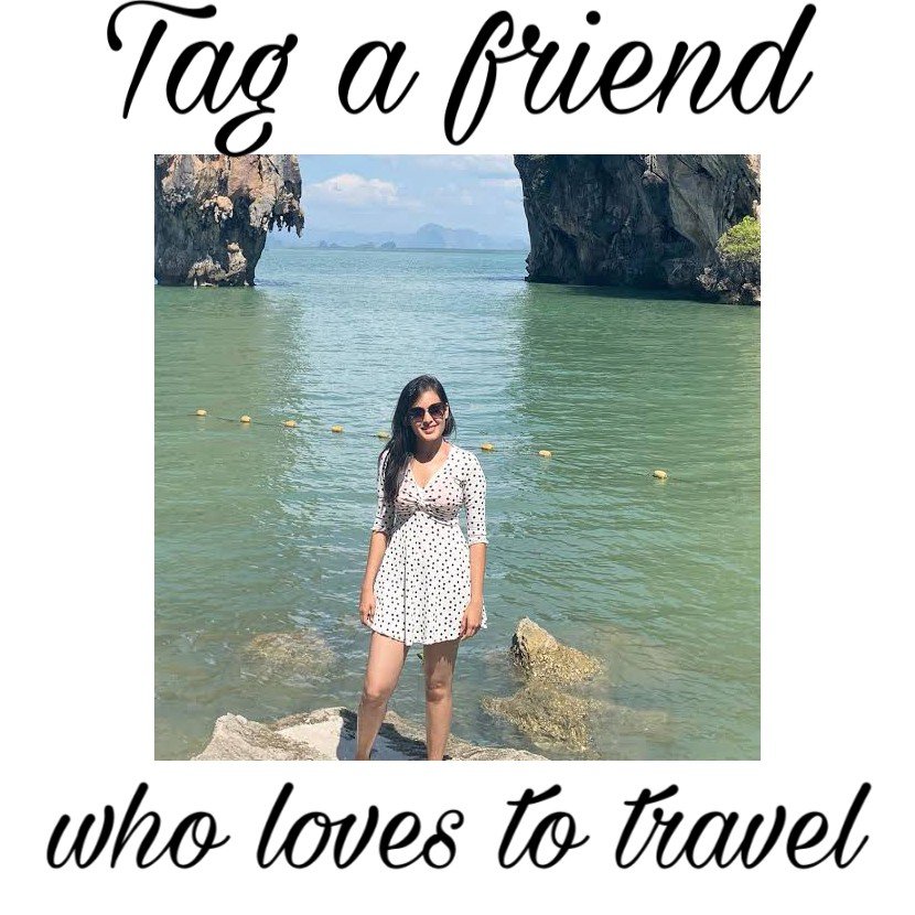 Tag a friend who loves to travel and ask them to comment down their favourite place #RheaSharma  #QuarantineWithRhea