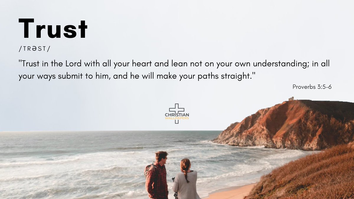 christianwallpp's tweet photo. "Trust in the Lord with all your heart and lean not on your own understanding; in all your ways submit to him, and he will make your paths straight." - Proverbs 3:5-6 

Thanks @unsplash for the picture

Did you trust to God this week? Comment below ✍

#jesus #bible #wallpapers https://t.co/EgXDSS9Pq9