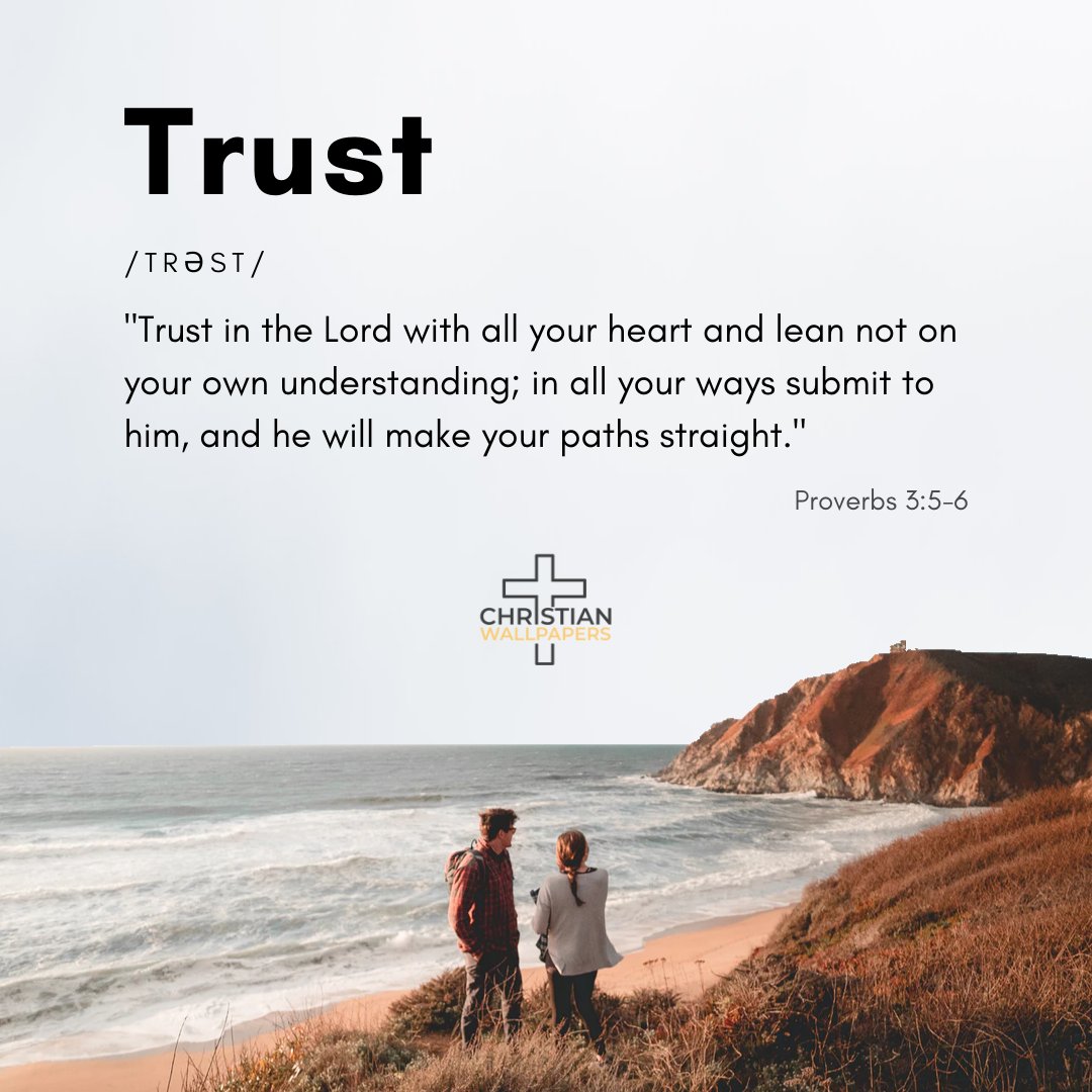 christianwallpp's tweet photo. "Trust in the Lord with all your heart and lean not on your own understanding; in all your ways submit to him, and he will make your paths straight." - Proverbs 3:5-6 

Thanks @unsplash for the picture

Did you trust to God this week? Comment below ✍

#jesus #bible #wallpapers https://t.co/EgXDSS9Pq9