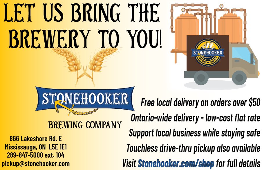 Free Local Delivery 
Mississauga, Etobicoke and Oakville. 
Our website has all the details for delivery and drive-thru pickup. 
Virtually no lineups, super safe. Call or email for same day pickup. Order online for Tuesday or Friday local delivery. 
Thanks for the amazing support!