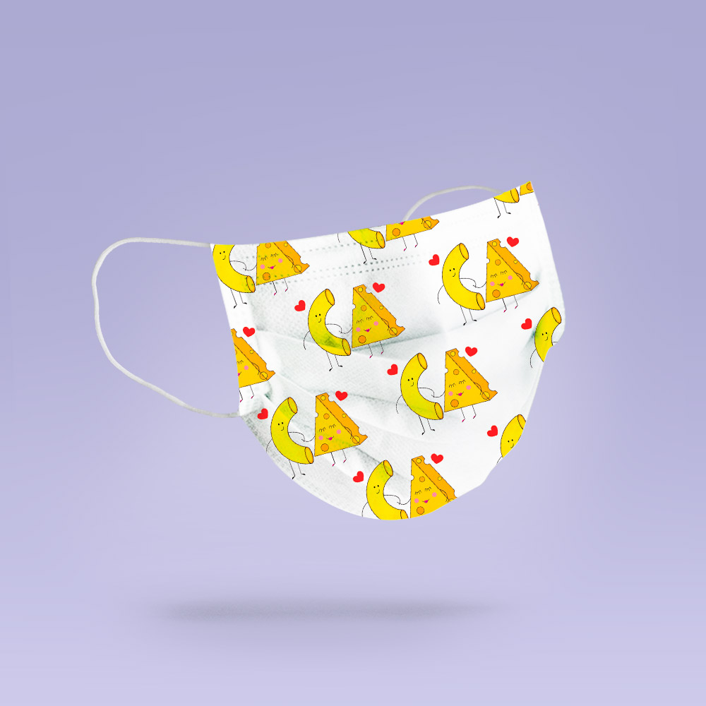 New fun face masks in store now. $1 of every sale will go to the New York City Food Bank. 💓etsy.me/348pxxP
