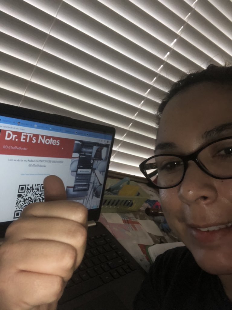 laura_soto10's tweet photo. Rise and Shine Bilingual World! #edtechSUPERPOWERS! @BEAM #beamdfw2020 https://t.co/xylMLKieMy