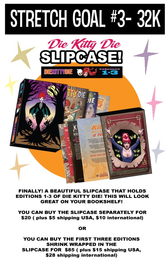 It’s Saturday at the DIE KITTY DIE: STARSTRUCK! Kickstarter! We have an AMAZING art sale , featuring lots of great sketch cards ! Check it out!

kickstarter.com/projects/14732… <a href="/FernandoRuizArt/">Fernando Ruiz</a> <a href="/GiseleLagace/">Gisele Lagace</a> <a href="/DieKittyDieNow/">Die Kitty Die!</a> <a href="/astrocomix/">Astrocomix</a> @Fangs_Southside @JustinSalvato