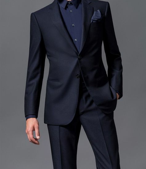 "Time to break in the new Armani"