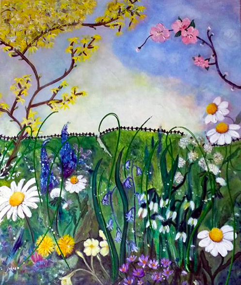 AnnMillsArtist's tweet photo. #spring #pembrokeshireartist #welshart #springhassprung #faith #love #hope #peace #veterans #ptsd #supportingmentalhealth #vcgallery #onebigfamily π₯° https://t.co/HMM0fJIQXe