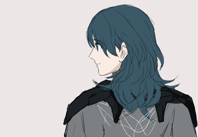 この角度の先生が好きという絵。優しい目を向けるの良いね。 