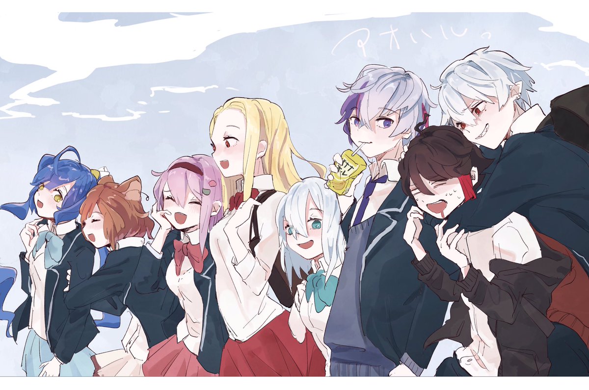 アオハル 学パロ Kuzuart ラトアート 絵スコート そらもものイラスト アオハル 学パロ Kuzuart ラトアート 絵スコート そらもものイラスト