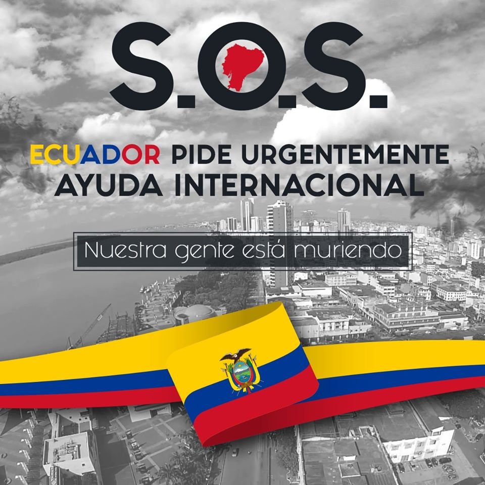 jorgeguarnizos's tweet photo. #SOSEcuadorNOW 
ECUADOR PIDE URGENTEMENTE AYUDA INTERNACIONAL
Nuestra gente está muriendo. https://t.co/9yMyDBbPjG