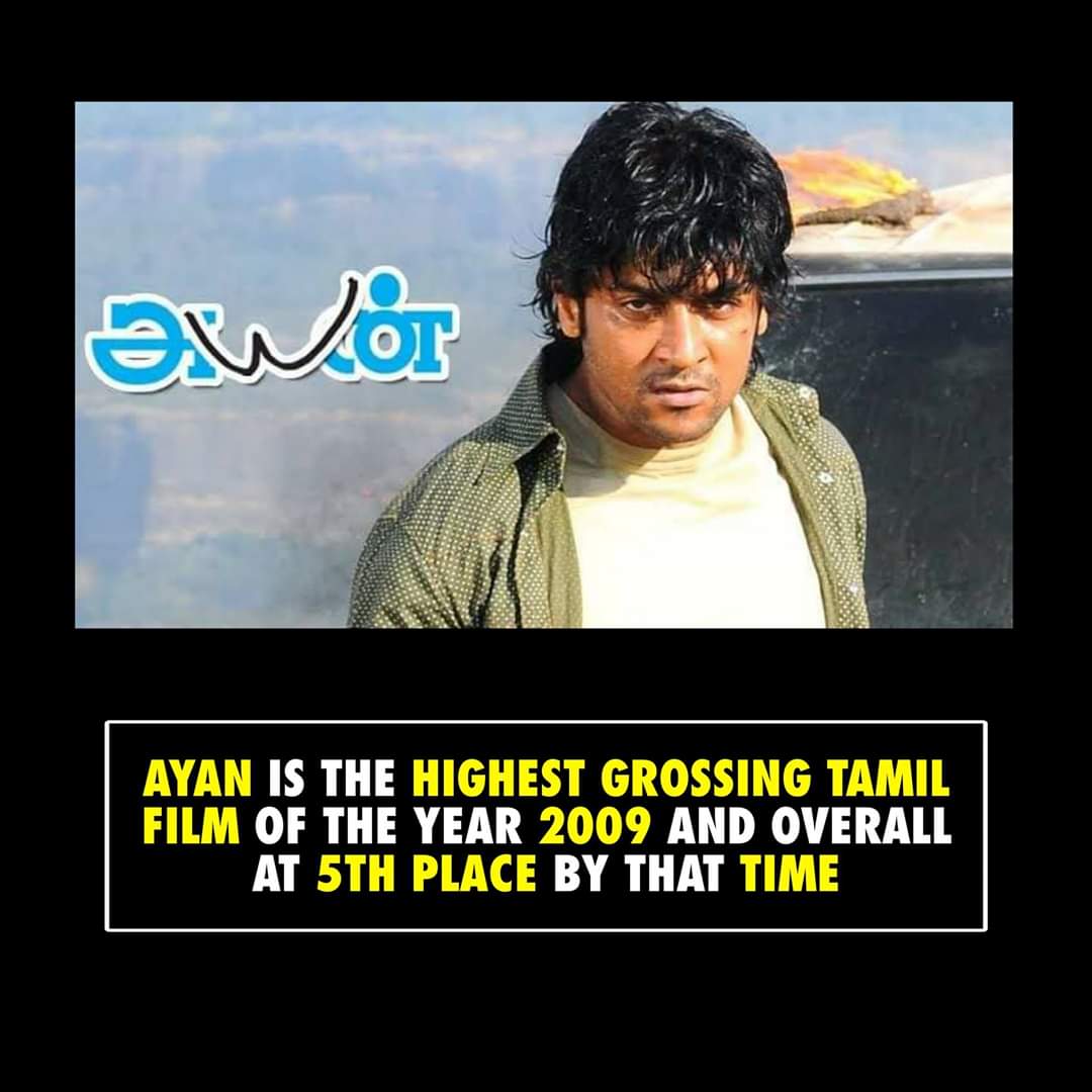 Thyview's tweet photo. #Ayan - Memorable movie in #Suriya's carrer..!!

Here Are The 10 Interesting Facts #Veedokkade #Ayan #11YearsOfAyan #Suriya #KvAnand #HarrisJayaraj

(Part 1/3)

@Suriya_offl @anavenkat @tamannaahspeaks @Jharrisjayaraj @ProductionsAvm @rajsekarpandian https://t.co/nxYqITFmWo