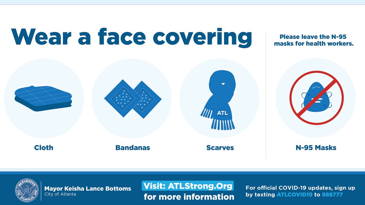 The <a href="/CDCGov/">CDC</a> has updated its guidelines to include wearing cloth face coverings in public settings where other social distancing measures are difficult to maintain (e.g., grocery stores and pharmacies). Click here to learn more: cdc.gov/coronavirus/20…