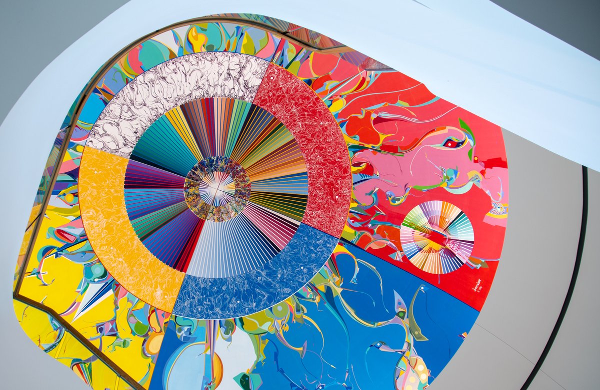 CanMusHistory's tweet photo. It's @SlowArtDay — discover the joy of looking at and loving art. 

Admire Alex Janvier’s Morning Star - Gambeh Then’ online... https://t.co/wUV2N3VwAT
Then enjoy art from 🇨🇦 &amp; 🌎, including @AGOToronto, @NatGalleryCan  &amp; @VanArtGallery 

#SlowArtDay2020 #MuseumMomentOfZen https://t.co/eBYxVaWBXx