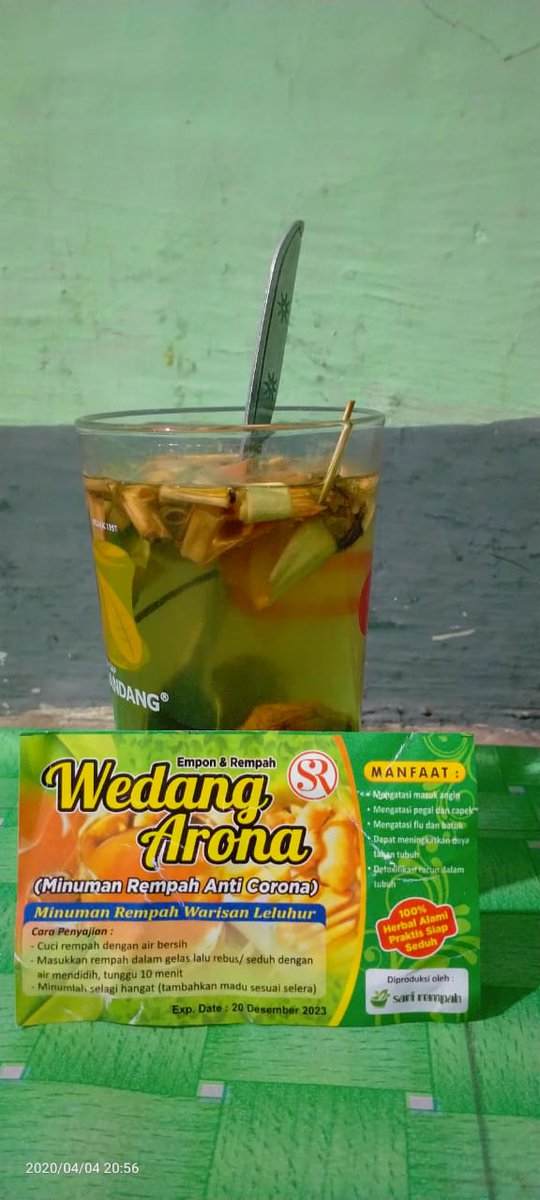 heriosef's tweet photo. Wedang penambah daya tahan tubuh wa.081904785544 isi 10 bungkus 50.000 https://t.co/aH8hACutw9