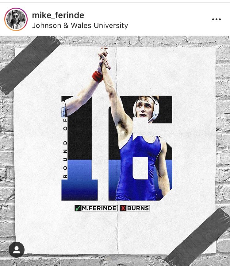 JWUWRESTLING's tweet photo. Who can stop this Kid???? His social media presence is off the charts!!!! @jwuathleticspvd hire this kid!!! Lol. Vote for your favorite wrestler by clicking on our story logo. #ThereCanBeOnlyOne https://t.co/dDodoAerPt