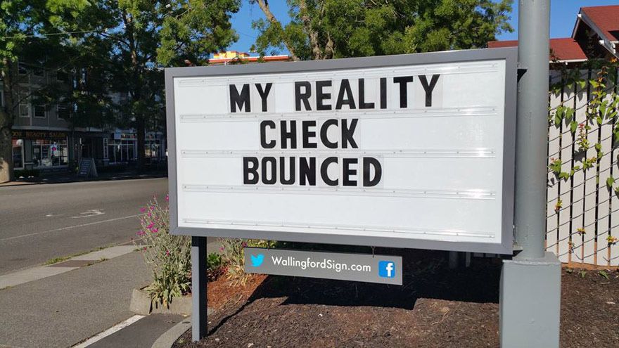 NDGraphicsYEG's tweet image. Saturday #SignHumor