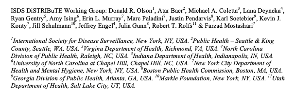 12/ We set up an alternative vision: Distributed Surveillance Taskforce for Real-time Influenza Burden Tracking and Evaluation (DiSTRIBuTE)funded by  @polsiewski  @SloanFoundation &  @MarkleFdn (who were fighting similar battles on national security front)  https://www.ncbi.nlm.nih.gov/pmc/articles/PMC3959914/