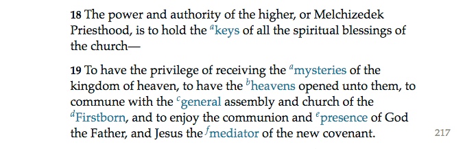 The privilege of receiving the mysteries of heaven and having the heavens opened sounds amazing! Is this privilege for men only?  #LDS  #GeneralConference  #SistersReadingAssignment  #LDSconf  #OrdainWomen