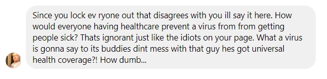 If you think that's "dumb," then maybe you should stop and ask yourself WHO it is telling you so and why. Because it just might be the same rich assholes who argued against installing fire sprinklers in your apartment building because YOUR safety might cost THEM money. 18/18