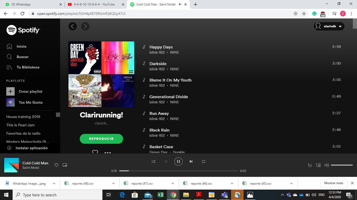 cuando te copian hasta el nombre de las playlists....