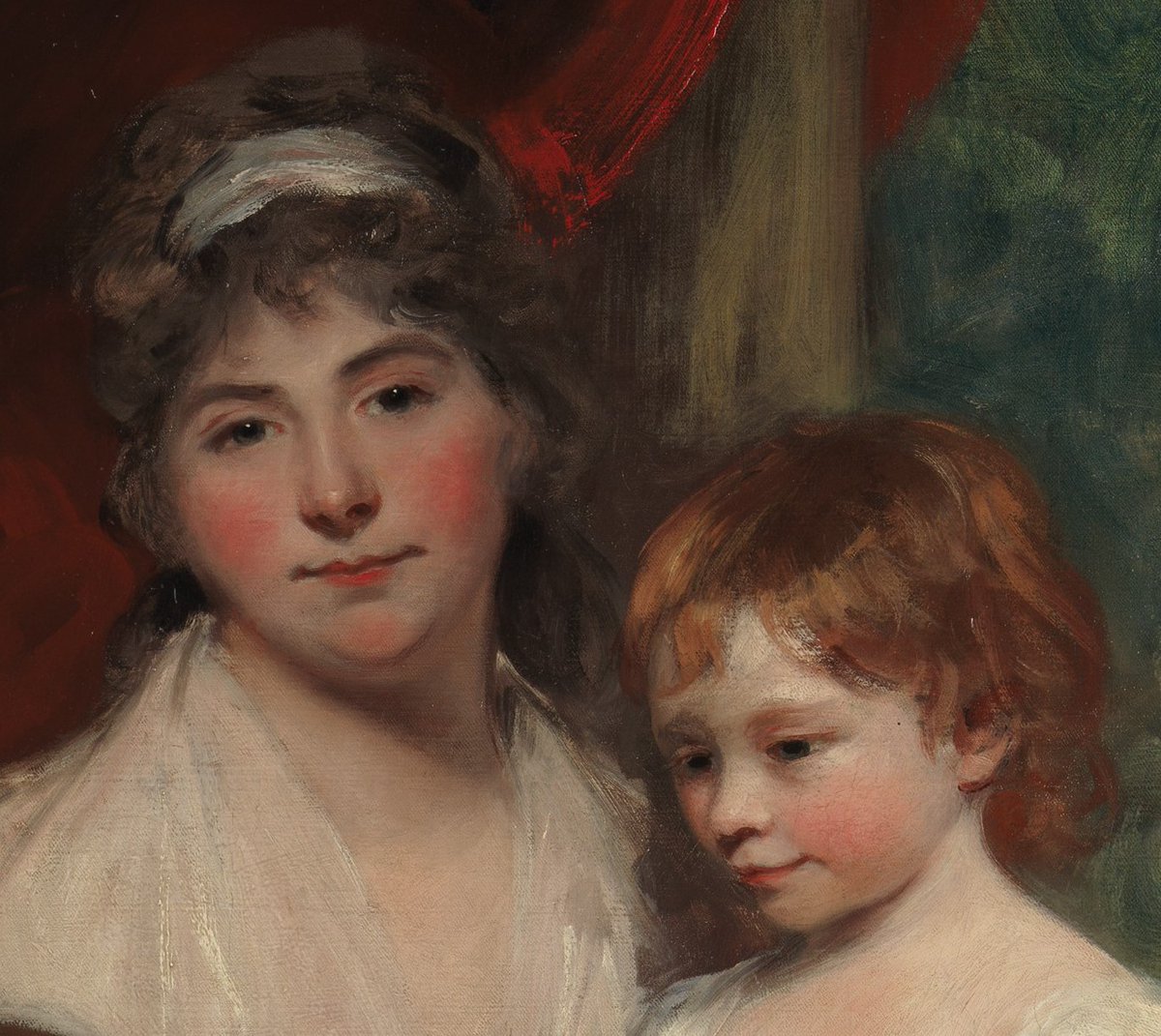 OldPortraiture's tweet photo. Born #OnThisDay in 1758: English portrait painter #JohnHoppner (1758-1810)
Portrait of Mrs. John Garden (1769-1842) and Her Children, John (1796-1854) and Ann Margaret (b. 1793), 1796-7
#Hoppner #BritishArt #ChildrenInArt https://t.co/sBgADbTtdw