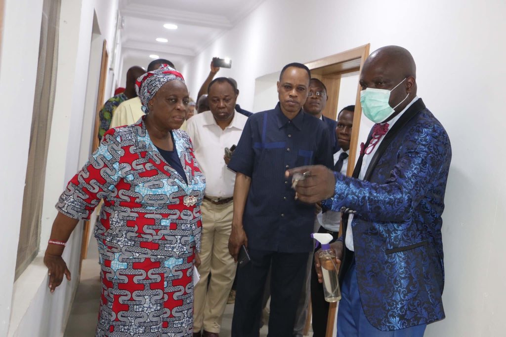 PastorFAAdeboye's tweet photo. So as to contribute our own quota and not leave everything to the government, the glory of God we commissioned the RCCG Centre for Disease Control and Prevention at the Camp. It is my prayer that all patients that would use the facility will be cured  in the name of Jesus. https://t.co/YTx5tD3hl5