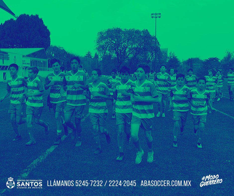 CFSantosCDMX's tweet photo. Forma parte de #CEFORSantos y tú también vuélvete un #Guerrero
#CDMX #Fútbol #Entrenamiento #Escuelas #AcondicionamientoFísico #Balón #Fútbol #FútbolFemenil #Equipo #Campeones #Niños #Niñas #Jóvenes #ModoGuerrero 👌💚 https://t.co/3gKccpWMRF
