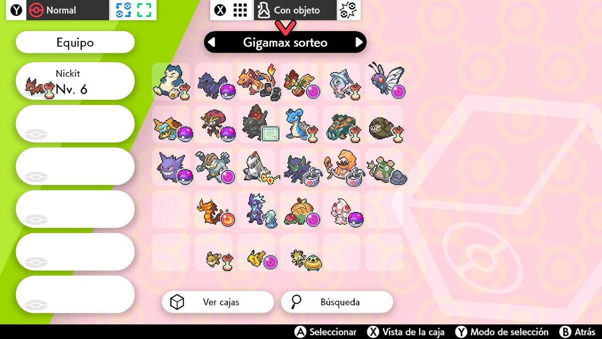 everlopez777's tweet photo. Sorteo Gigamax todos Shiny menos los 3 últimos, un ganador se lo llevará todo   xD

Como participar:
1) dar  🔁 +💓 

2) seguir a @everlopez777 

 3) finaliza el  7 Abril.

 suerte a todos xD

 #PokemonEspadaEscudo #PokemonSwordShield https://t.co/wYfL6RCqUf