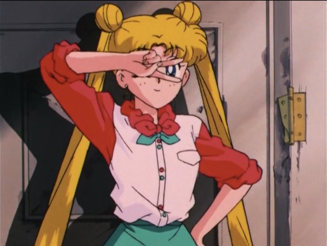 EP91 - This may just be my favourite outfit of the series so far! LOVE, LOVE, LOVE IT!! Usagi is adorable 