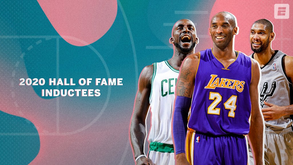 Kobe Bryant, Tim Duncan, Kevin Garnett headline nine-member 2020 Hall of  Fame Class