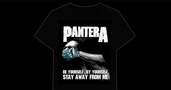 PANTERA Release Limited-Edition Social Distancing T-Shirt to Benefit MusiCares COVID-19 Relief Fund lambgoat.com/news/32932/Pan…