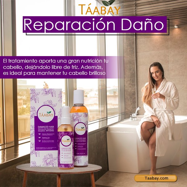 taabayoficial's tweet photo. Ten un estilo único
Con Reparación Daño que repara el daño del cabello expuesto a diferentes factores como tintes, lacas y el uso excesivo de planchas ideal para persona que cambian seguido su color de cabello
#IngredienteNaturales #CuidatuCabellodeManeraNatural #FelizSabado https://t.co/NtHt9iuyRq