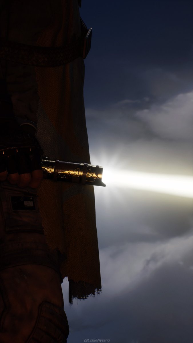LykkeNyvang's tweet photo. "This is the weapon of a Jedi Knight. Not as clumsy or random as a blaster. An elegant weapon for a more civilized age" #TCCweapons 

#JediFallenOrder 

@Captured_Collec #PhotoMode #PS4share #VirtualPhotography #VGPUnite https://t.co/0jWfVZ58na