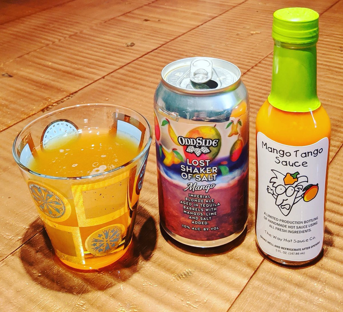 WayHotSauce's tweet photo. Mango beer. Mango hot sauce. https://t.co/fnT3TovxoU
@oddsideales #beer #mibeer #madeinthemitten #oddsideales #michigan #hotsauceandbeer #beerandhotsauce #mango #lostshakerofsalt #mangotango🥭 #isitnoonyet #brewery #hotsauce #hotsaucelover #wayhot FOLLOW: @wayhotsauce https://t.co/4Z3EoVwGNb