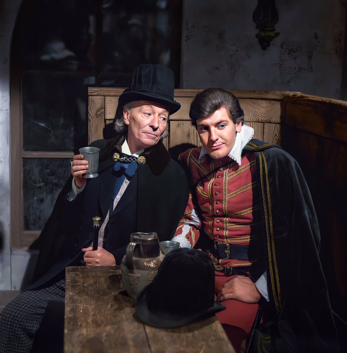 WhoHats's tweet photo. .@claytonhickman’s colourisation getting a shout out from @purves_peter!
@fantomfilms #TimeSpaceVisualiser #TimeSpaceVisualiser2 #TSV #TSV2 #DoctorWho https://t.co/CG6qoOZ9Yf
