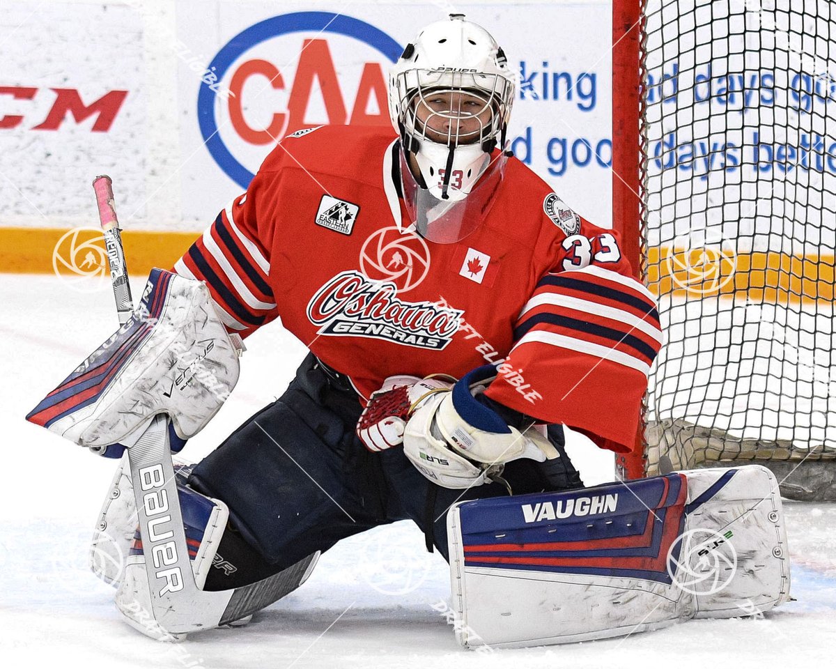 GeneralsUpdates's tweet photo. Oshawa's Chazz Nixon goes 96th overall to Flint! He's the 9th overall goalie taken. Congrats @ChazzNixon33!

📸: @Draft_Eligible https://t.co/xlloPIDn3S