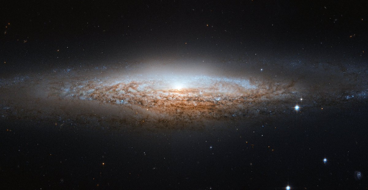 The galaxy NGC 2683 was first observed by William Herschel in 1788. It’s sometimes called the “UFO galaxy.” It’s a good galaxy!Image: ESA/Hubble & NASA